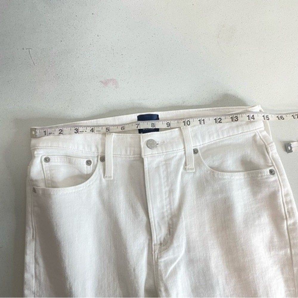 J. Crew Women's White Bootcut Jeans In All Day Stretch Size 28 - Picture 12 of 12